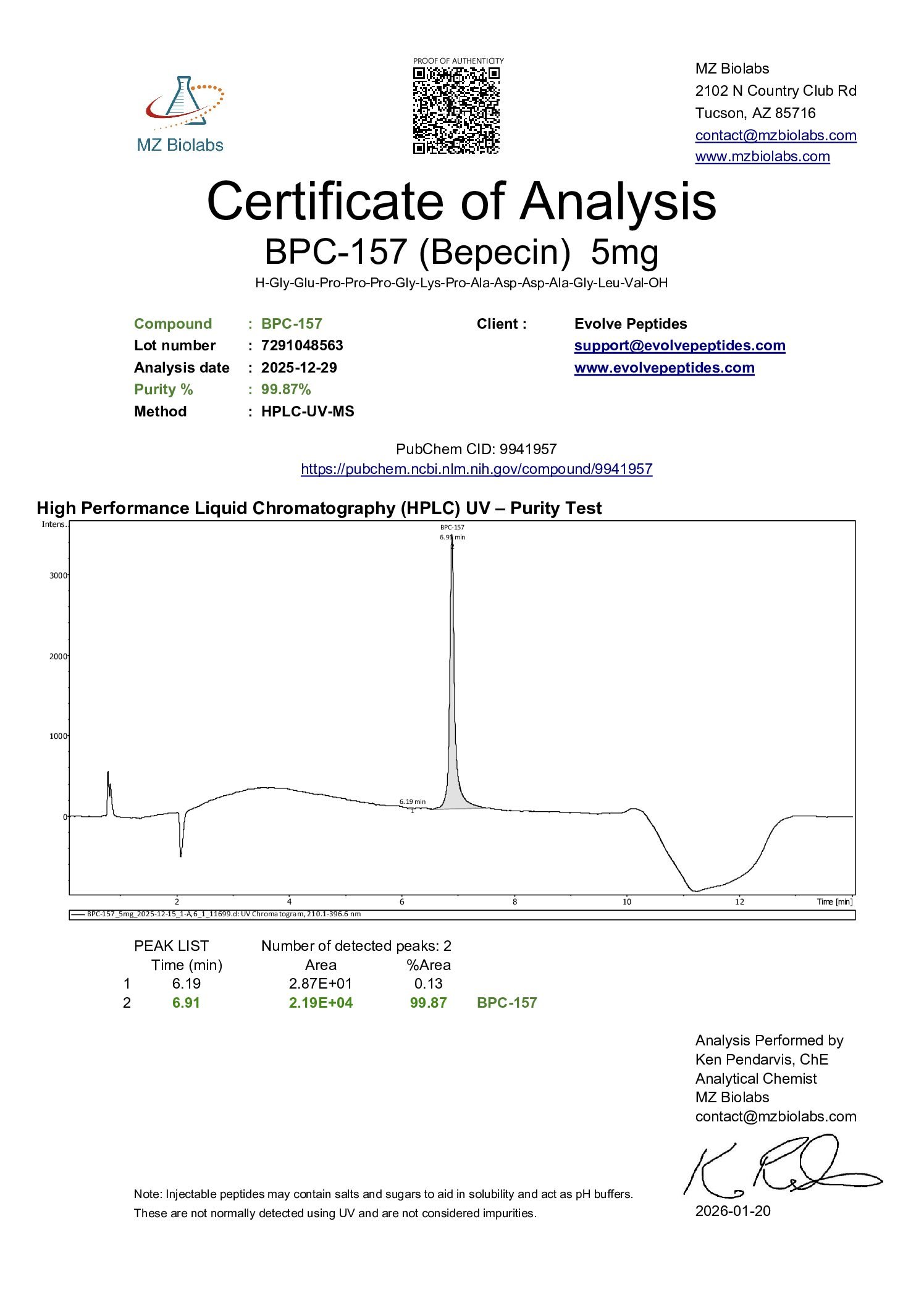 BPC-157 20 mg - Image 2