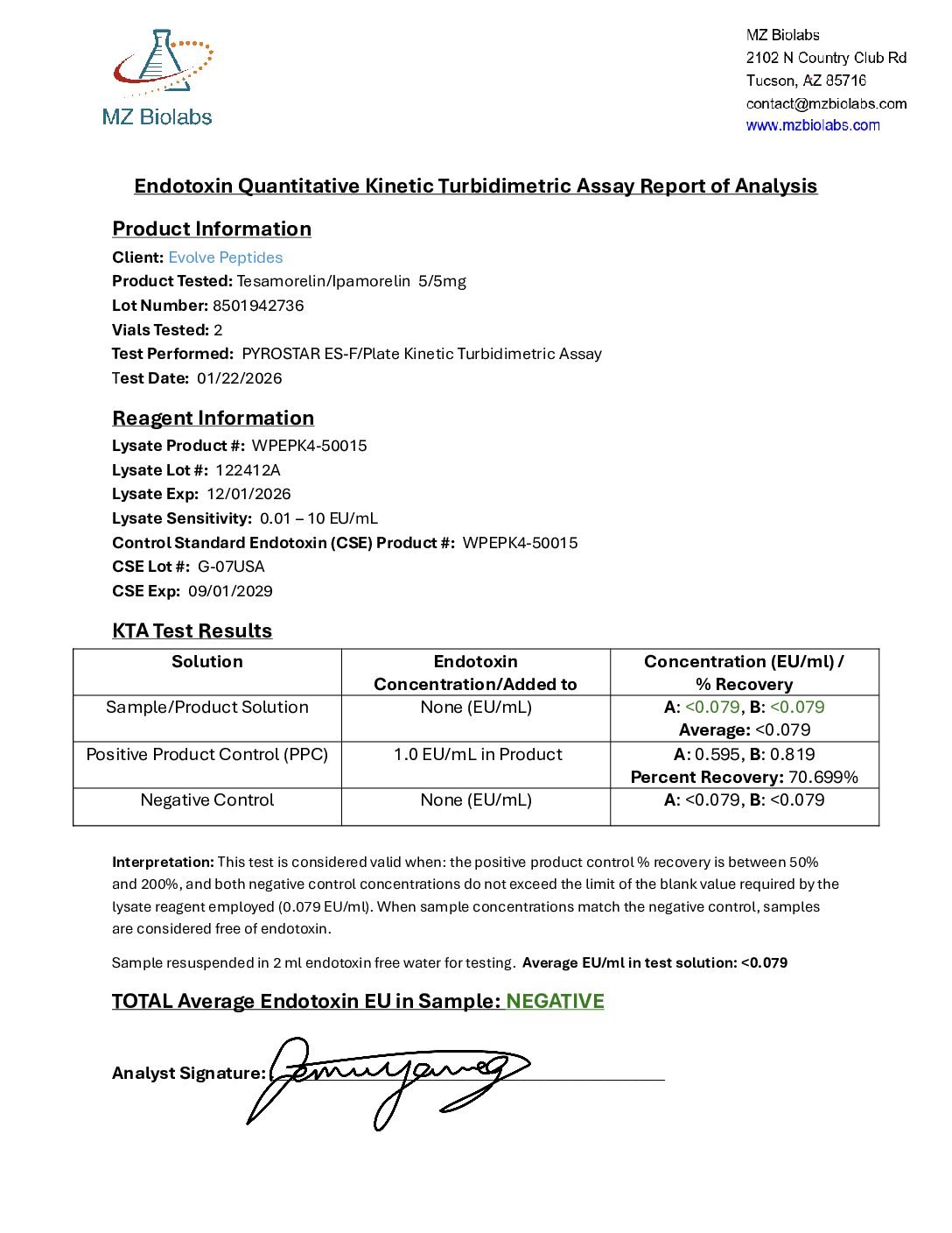 Tesamorelin, Ipamorelin Blend 5+5 mg - Image 3